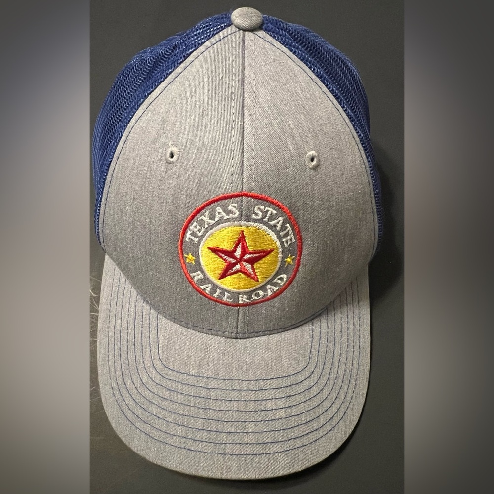 Richardson Style 112 Men’s Snap Back Mesh Embroidered Texas State Railroad Cap